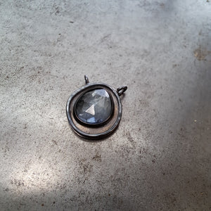 1.43ct ゾイサイトネックレス（バイカラー）